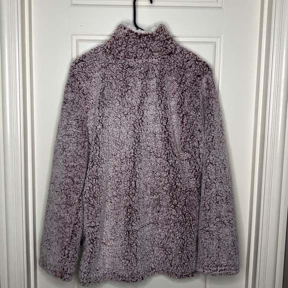 Love Tree Sherpa 1/4 zip Pullover - Picture 4 of 4